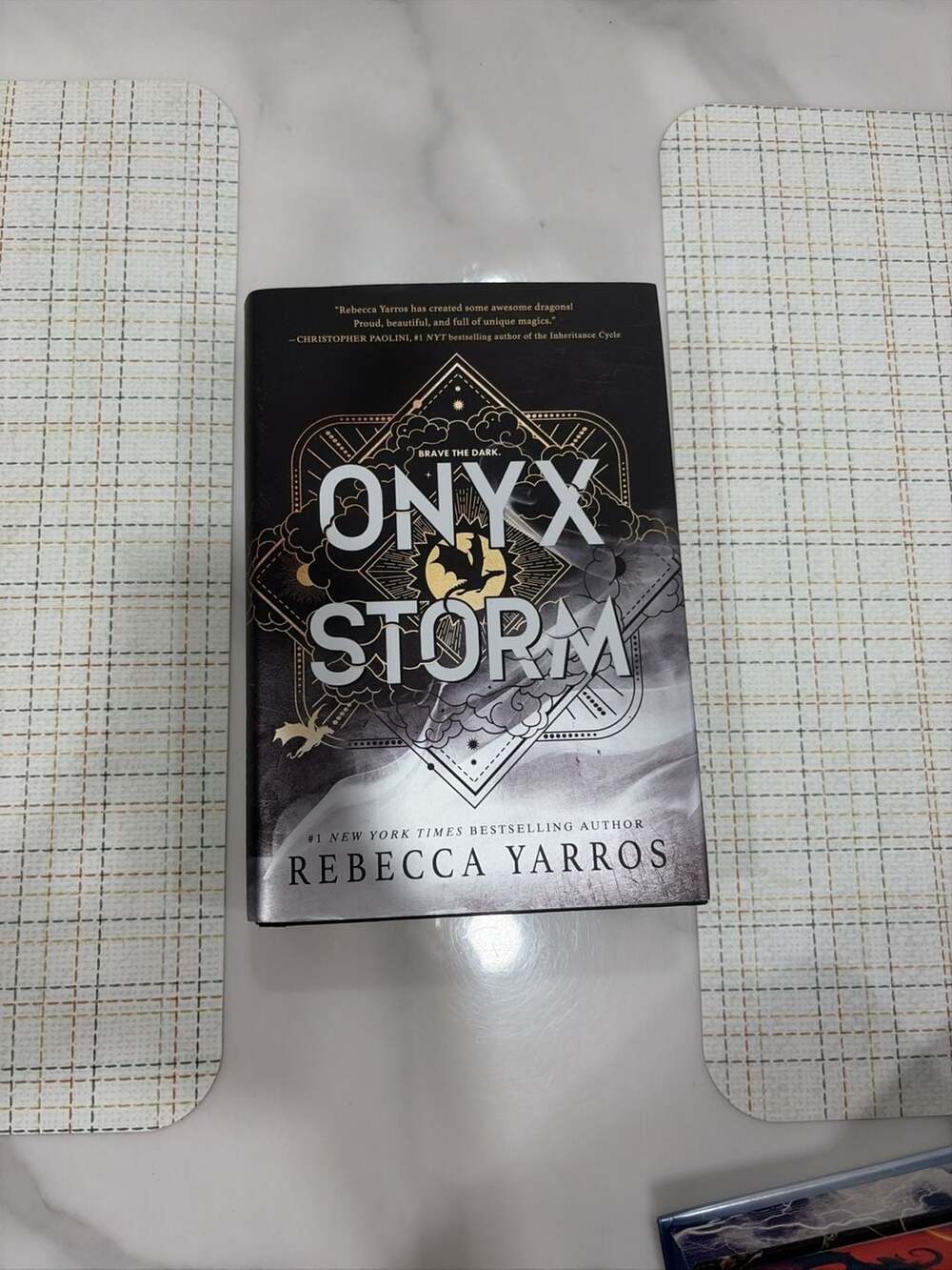 Onyx Storm by Rebecca Yarros Hardcover Book